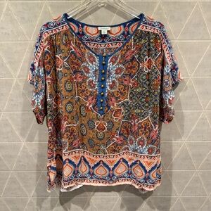 Sundance Multicolor Bohemian Blouse